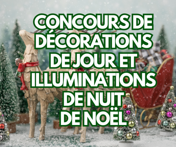 Concours de décorations et illuminations de Noël